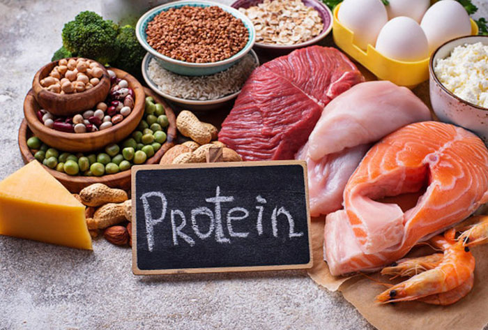 Ăn bữa sáng có chứa protein