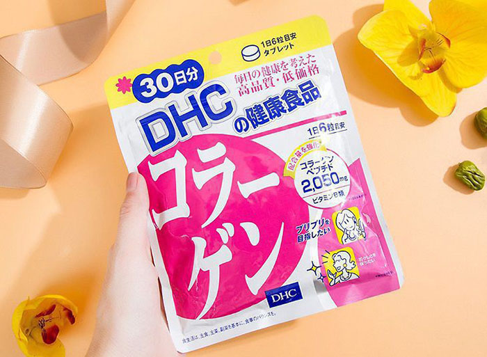 Collagen DHC Nhật Bản  2050mg dạng viên uống