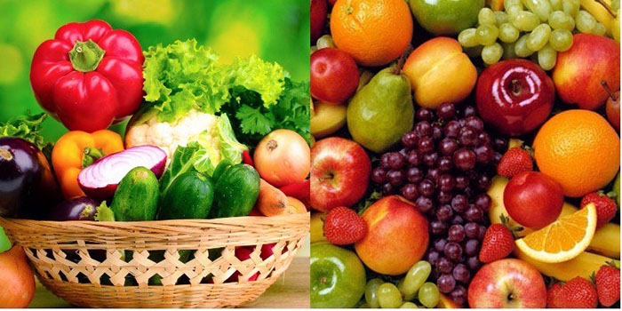 Rau và trái cây không có nguồn gốc