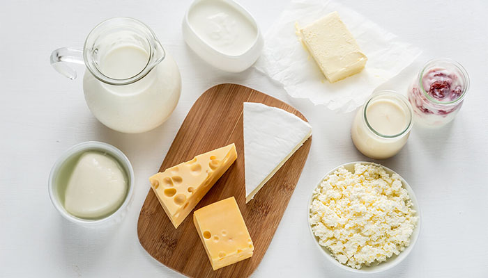 Tránh các sản phẩm từ sữa