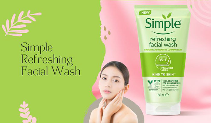Dòng sản phẩm Simple Refreshing Facial Wash