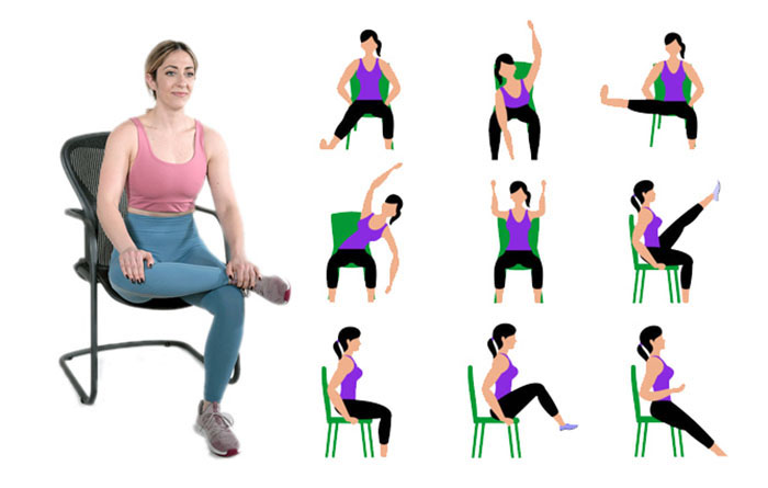 5 động tác luyện tập với ghế có khả năng đốt cháy mỡ bụng hiệu quả